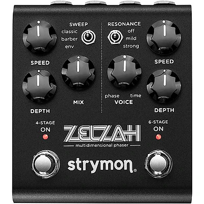 Strymon Zelzah Multidimensional Phaser Modulation Effects Pedal Midnight