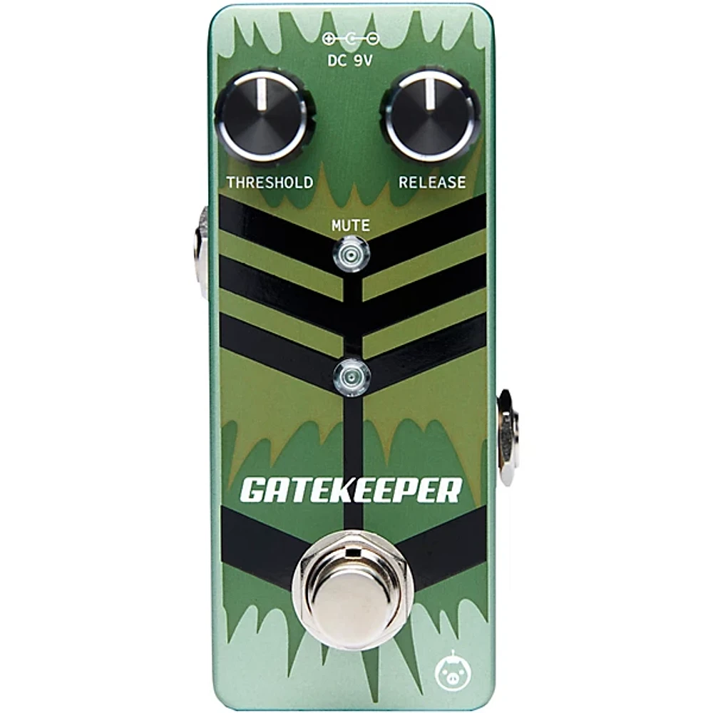 Pigtronix Gatekeeper 2 Micro Noisegate Effects Pedal Green