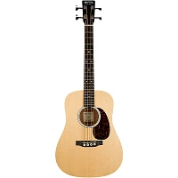 Martin DJR-10E Acoustic-Electric Bass Guitar Natural