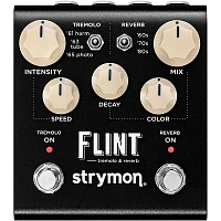 Strymon Flint V2 Tremolo & Reverb Effects Pedal Black