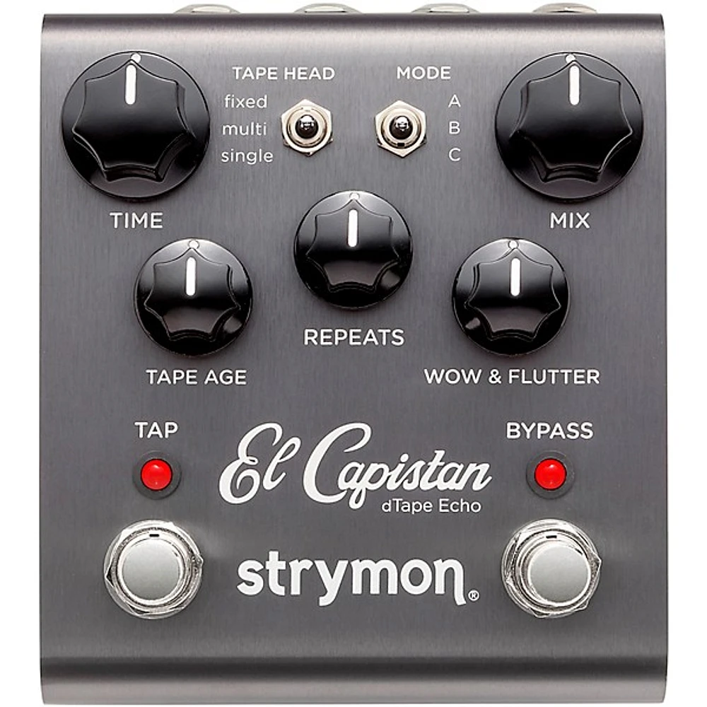 Strymon El Capistan Tape Echo Effects Pedal Black