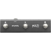 Open Box Strymon MultiSwitch Extended Control for Timeline, BigSky & Mobius Level 1 Black