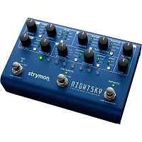 Strymon NightSky Time-Warped Reverberator Effects Pedal Blue