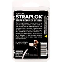 Dunlop Straplok Traditional Strap Retainer System Black