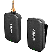 NUX B-7PSM 5.8 GHz Wireless in-Ear Monitoring System, Charging Case Included, Stereo Audio transmitter Black