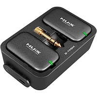 NUX B-7PSM 5.8 GHz Wireless in-Ear Monitoring System, Charging Case Included, Stereo Audio transmitter Black