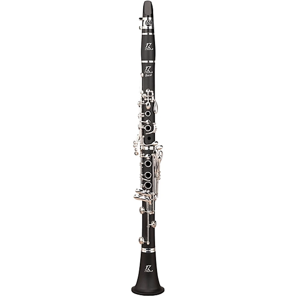 RZ Clarinets Base ABS Bb Clarinet Silver Keys Adjustable Thumb Rest