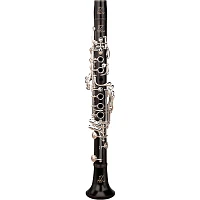 RZ Clarinets RZ Grenadilla Eb Clarinet, 17 Keys Silver Keys Adjustable Thumb Rest