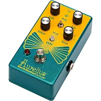 EarthQuaker Devices Aurelius Tri-Voice Chorus Effects Pedal Sparkly Teal and Golden Yellow