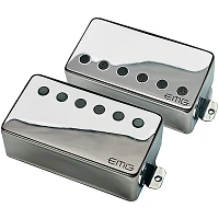 EMG Dual Mode 57TW/66TW-LS Dual Pickup Set, Long Shaft Pots Chrome