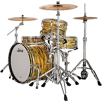 Ludwig Legacy Maple 3-Piece Fab Shell Pack with 22 in. Bass Drum Lemon Oyster