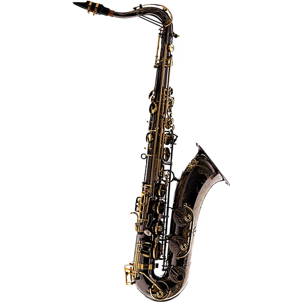 P. Mauriat PMXT-66RBX 20th Anniversary Special-Edition Tenor Saxophone Outfit With Kirk Whalum Signature Edition Neck Black Nickel Plated Gold Lacquer Keys