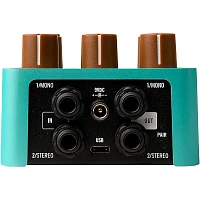 Universal Audio UAFX Del-Verb Ambience Companion Effects Pedal Turquoise