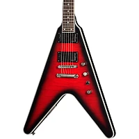 Epiphone Dave Mustaine Flying V Prophecy Electric Guitar Aged Dark Red Burst