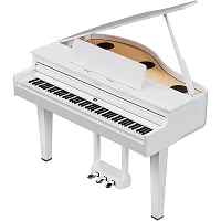 Roland GP- Digital Grand Piano With Bench Polished White