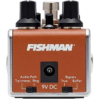 Fishman AFX Pro EQ Mini Acoustic Preamp & EQ Effects Pedal Brown