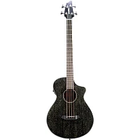 Breedlove Rainforest S Concert Acoustic-Electric Bass Guitar Black Gold