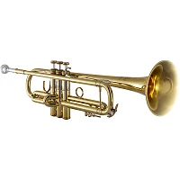 Bach 190 Stradivarius 37 Bell Medium Plus Bore Series Professional Bb Trumpet Lacquer Yellow Brass Bell