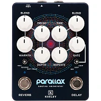 Keeley Parallax Spatial Generator Effects Pedal Matte Blue