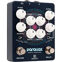 Keeley Parallax Spatial Generator Effects Pedal Matte Blue