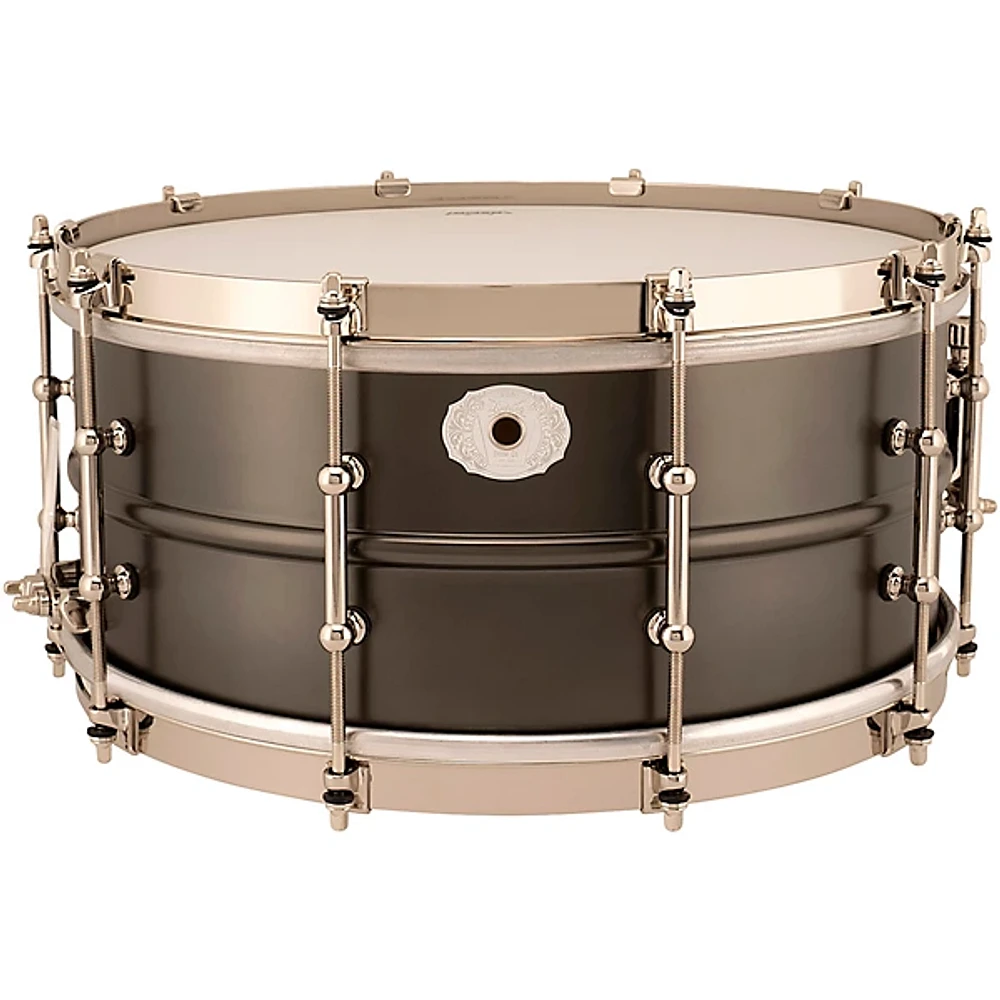 Ludwig Satin Deluxe Snare Drum 14 x 6.5 in. Black