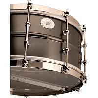 Ludwig Satin Deluxe Snare Drum 14 x 6.5 in. Black