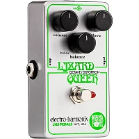 Electro-Harmonix Lizard Queen Octave Fuzz Effects Pedal White