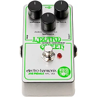 Electro-Harmonix Lizard Queen Octave Fuzz Effects Pedal White