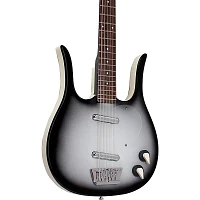 Danelectro Longhorn Baritone Electric Guitar Black Burst