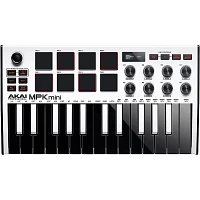 Akai Professional MPC ONE+ Standalone Production Center With MPK mini mk3 and Headphones White