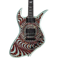 Wylde Audio Thoraxe Electric Guitar Tortoise Psychic Bullseye Gangrene