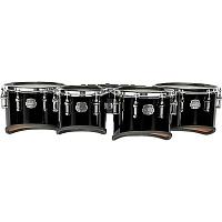 Mapex Quantum Mark II Series California Cut Tenor Large Marching Quint 6, 10 ,12, 13, 14 in. Gloss Black