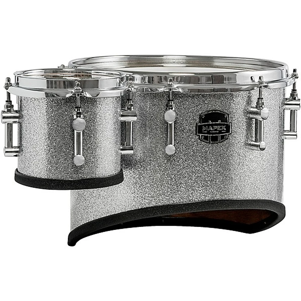 Mapex Quantum Mark II Series California Cut Single Marching Tenor & Shot Drum 6, 14 in. Diamond Dazzle