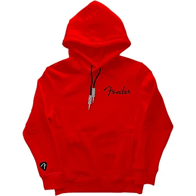 Fender Pullover Hoodie Medium Red