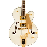 Gretsch Guitars G5427TG Electromatic Hollowbody Single-Cut Bigsby Limited-Edition Electric Guitar Champagne White Gold