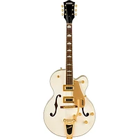 Gretsch Guitars G5427TG Electromatic Hollowbody Single-Cut Bigsby Limited-Edition Electric Guitar Champagne White Gold