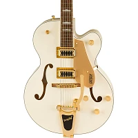 Gretsch Guitars G5427TG Electromatic Hollowbody Single-Cut Bigsby Limited-Edition Electric Guitar Champagne White Gold