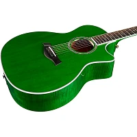 Taylor 614ce Special-Edition Grand Auditorium Acoustic-Electric Guitar Transparent Green