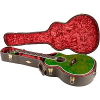 Taylor 614ce Special-Edition Grand Auditorium Acoustic-Electric Guitar Transparent Green