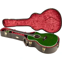 Taylor 614ce Special-Edition Grand Auditorium Acoustic-Electric Guitar Transparent Green