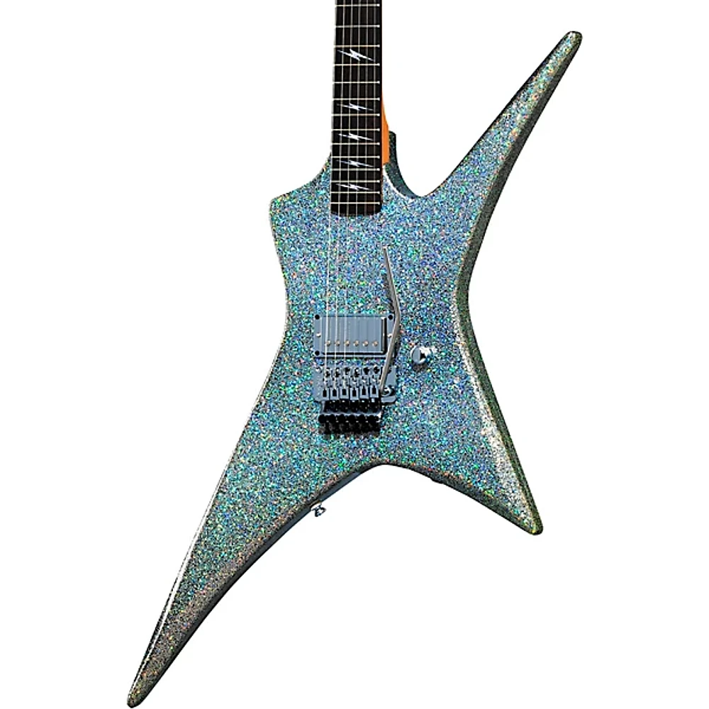 Kramer Lzzy Hale Voyager Electric Guitar Diamond Holographic Sparkle