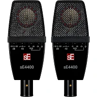 sE Electronics SE4400-PAIR Large Diaphragm Condenser Microphones Black