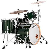 Pearl Professional Maple 3-Piece Shell Pack with 22" Bass Drum Emerald Mist