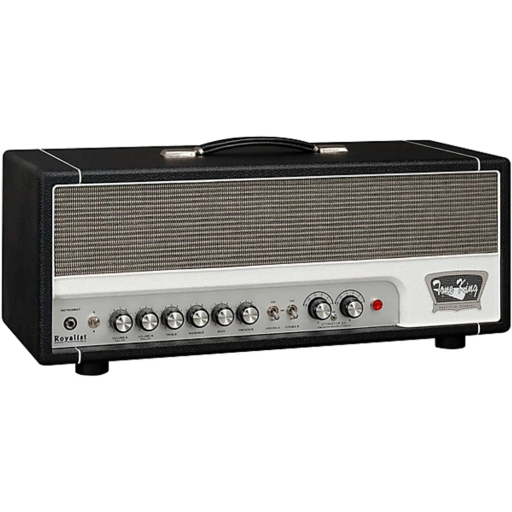 Tone King Royalist MKIII 40-Watt All-Tube 2-Channel Head With Dual Iron Man Attenuators Black