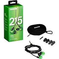 Shure Limited-Edition Green SE215 Sound Isolating Earphones