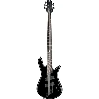 Spector NS Dimension 5 Five-String Multi-scale Electric Bass Solid Black Gloss