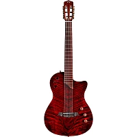 Cordoba Stage Limited-Edition Nylon-String Electric Guitar Garnet