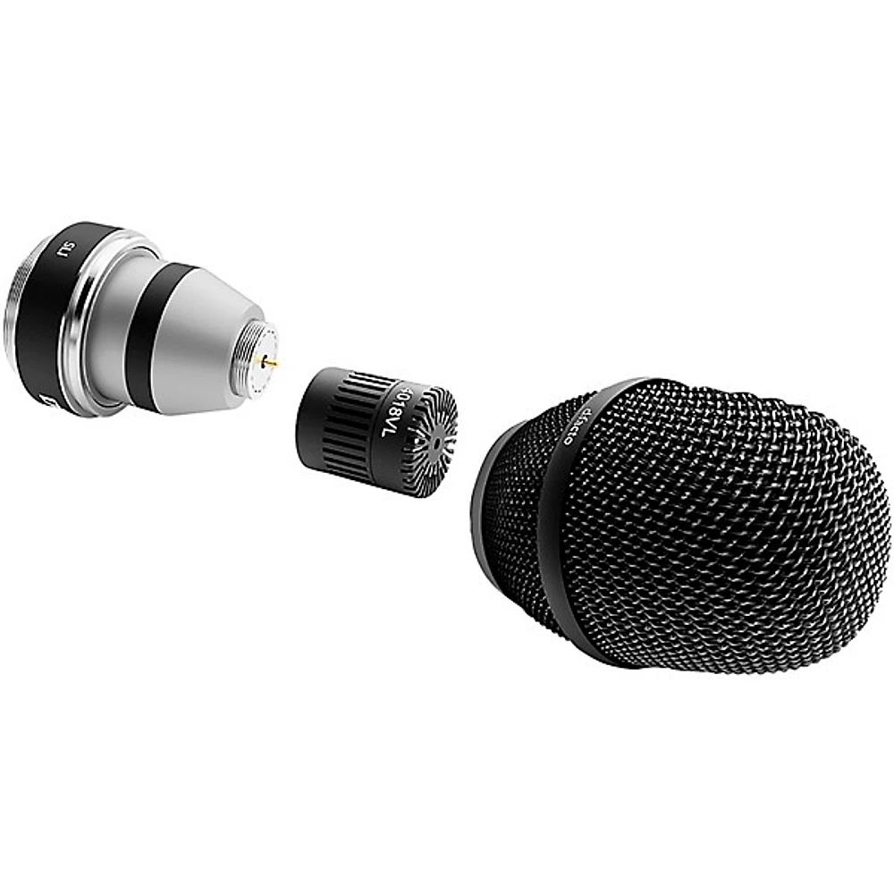 DPA Microphones d:facto 4018VL Linear Supercardioid Mic, SL1 Adapter (Shure/Sony/Lectrosonics), Black