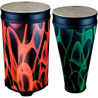 Remo Versa Timbau and Tubano Drums Nested Pack Green and Orange