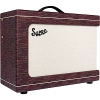 Supro Ambassador Custom 2x10 50W Tube Combo Amp Burgundy Scandia